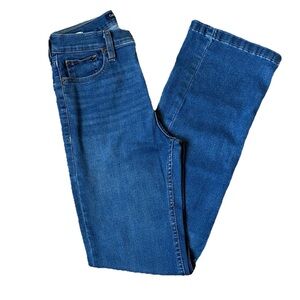 Calvin Klein Women’s high-rise, straight-leg denim jeans, Sz 2/26